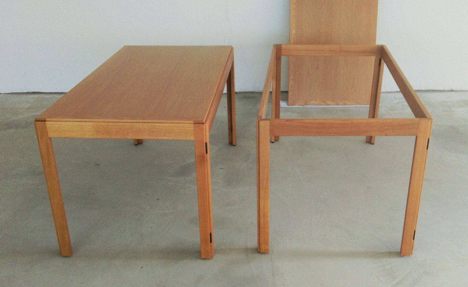 1500.0 Børge Mogensen Refinished Danish Folding Desk In Oak By Fredericia Stolefabrik   1960´S photo