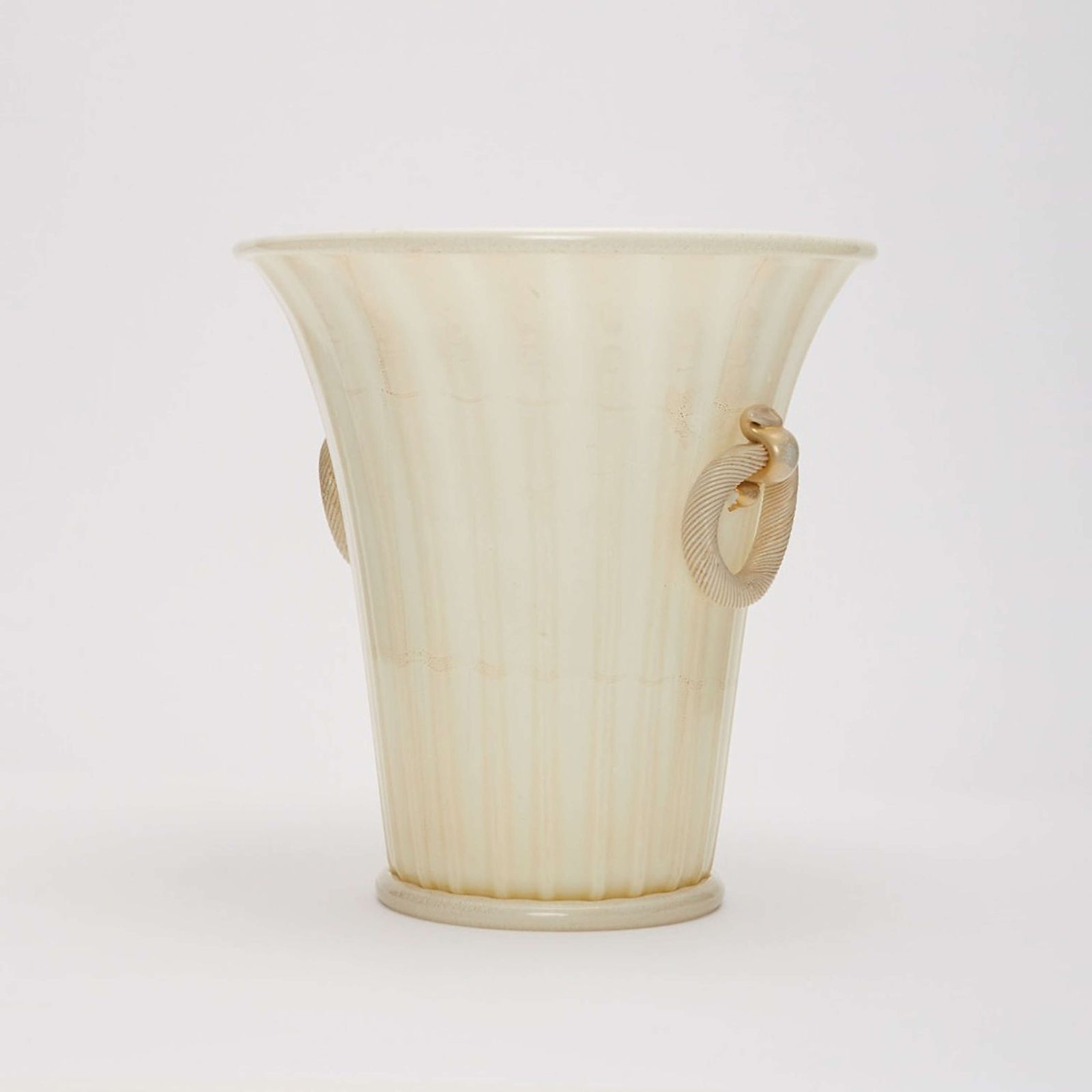 Twin Handled Vase By Ercole Barovier For Barovier And Toso, 1956 photo vinterior