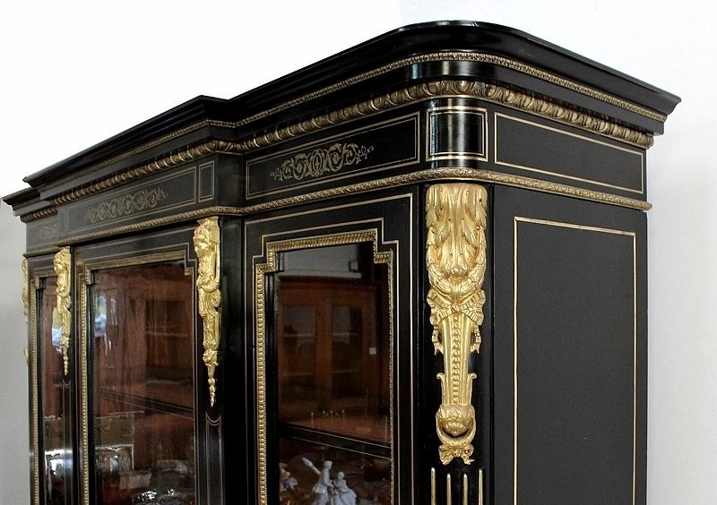 Important Library, Napoleon III Period   Mid 19th Century photo 10815.0