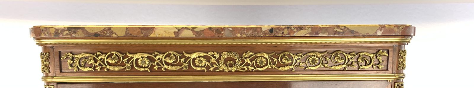 Louis XVI Style Display Cabinet With Ormolu Mounts, Maison Krieger, France, 19th Century photo Furniture