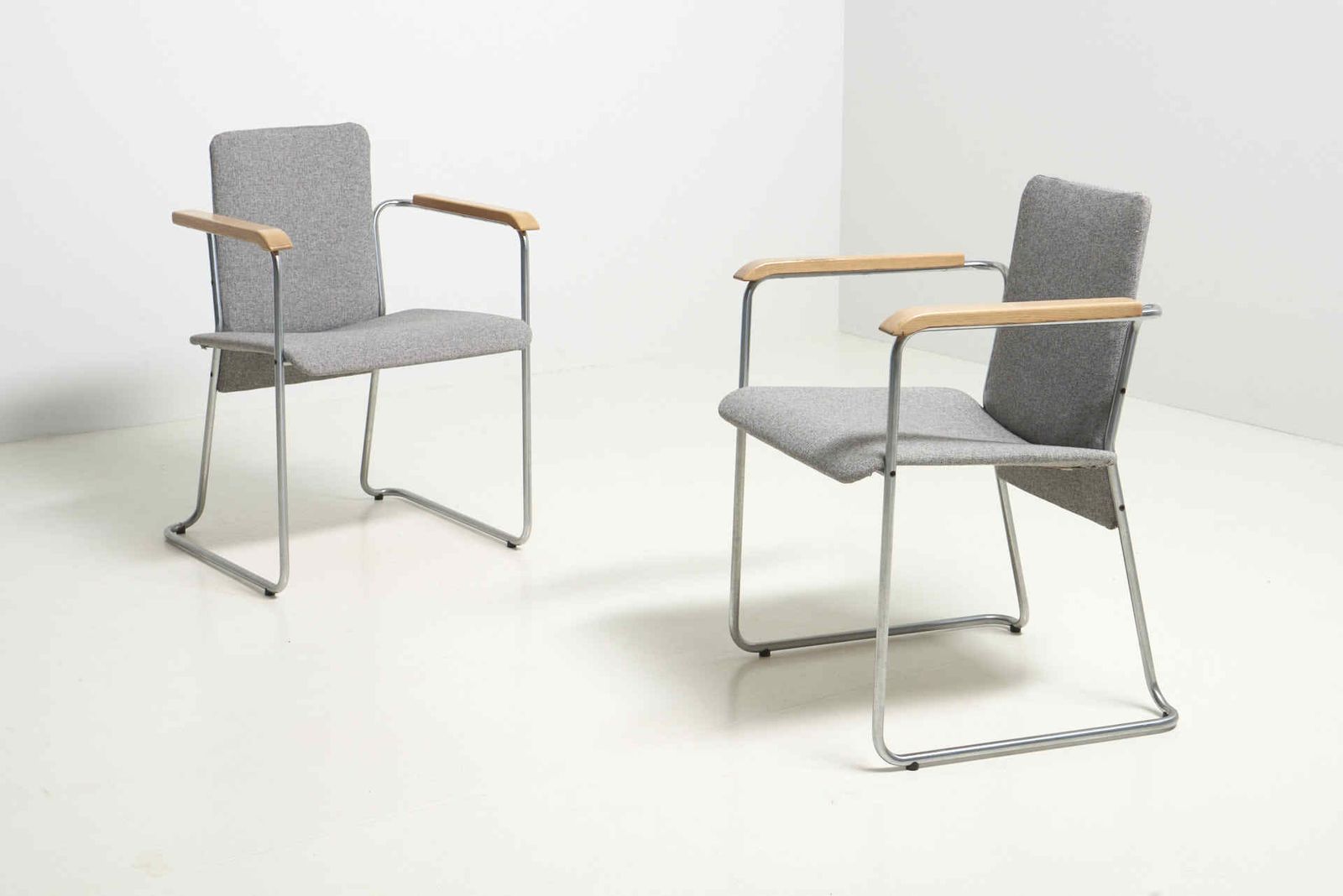 Set Of Two Armchairs By Walter Antonis For 'Tspectrum, Netherlands   1970's photo vintage