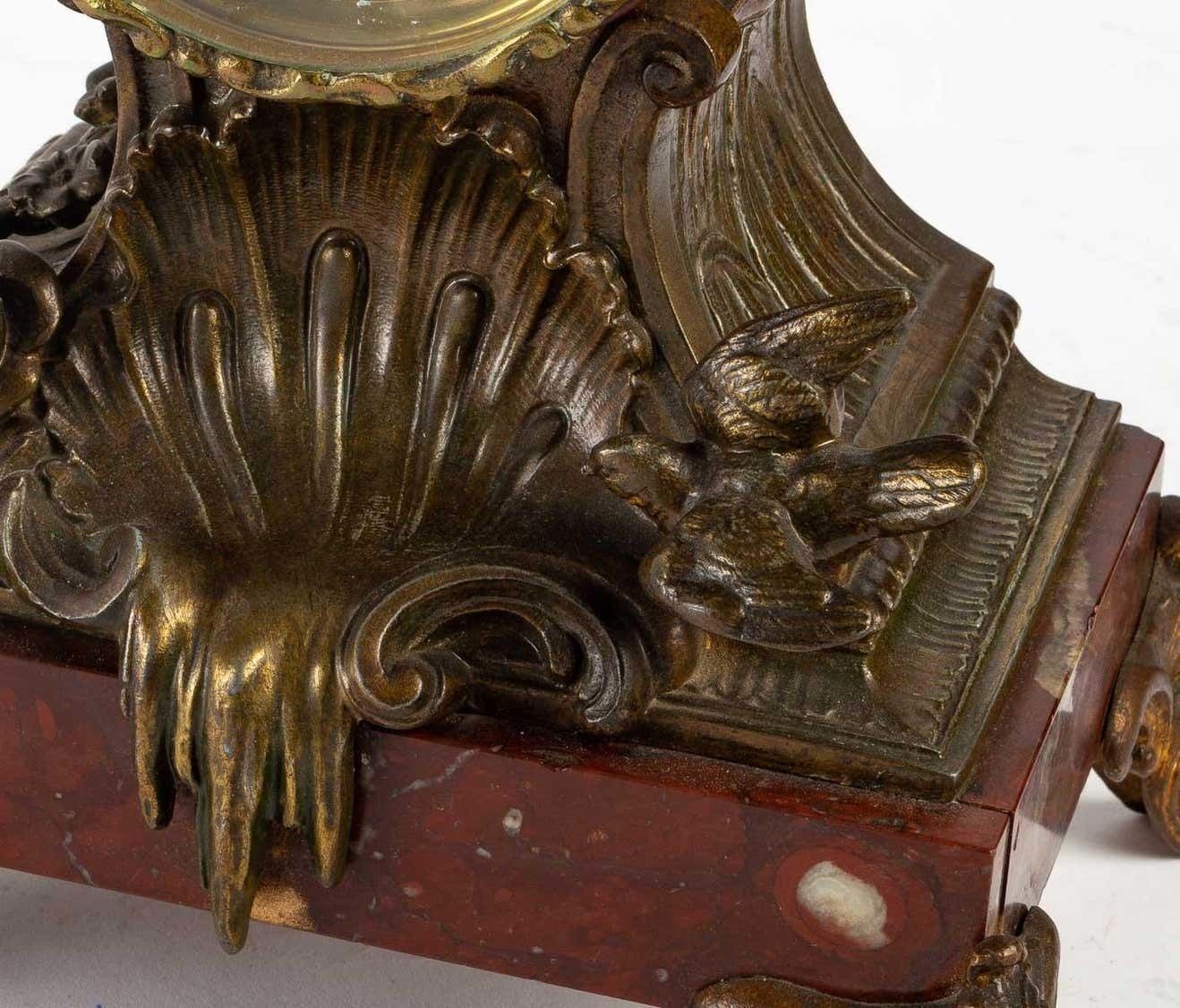 19th сentury Napoleon III Period Clock photo for sale