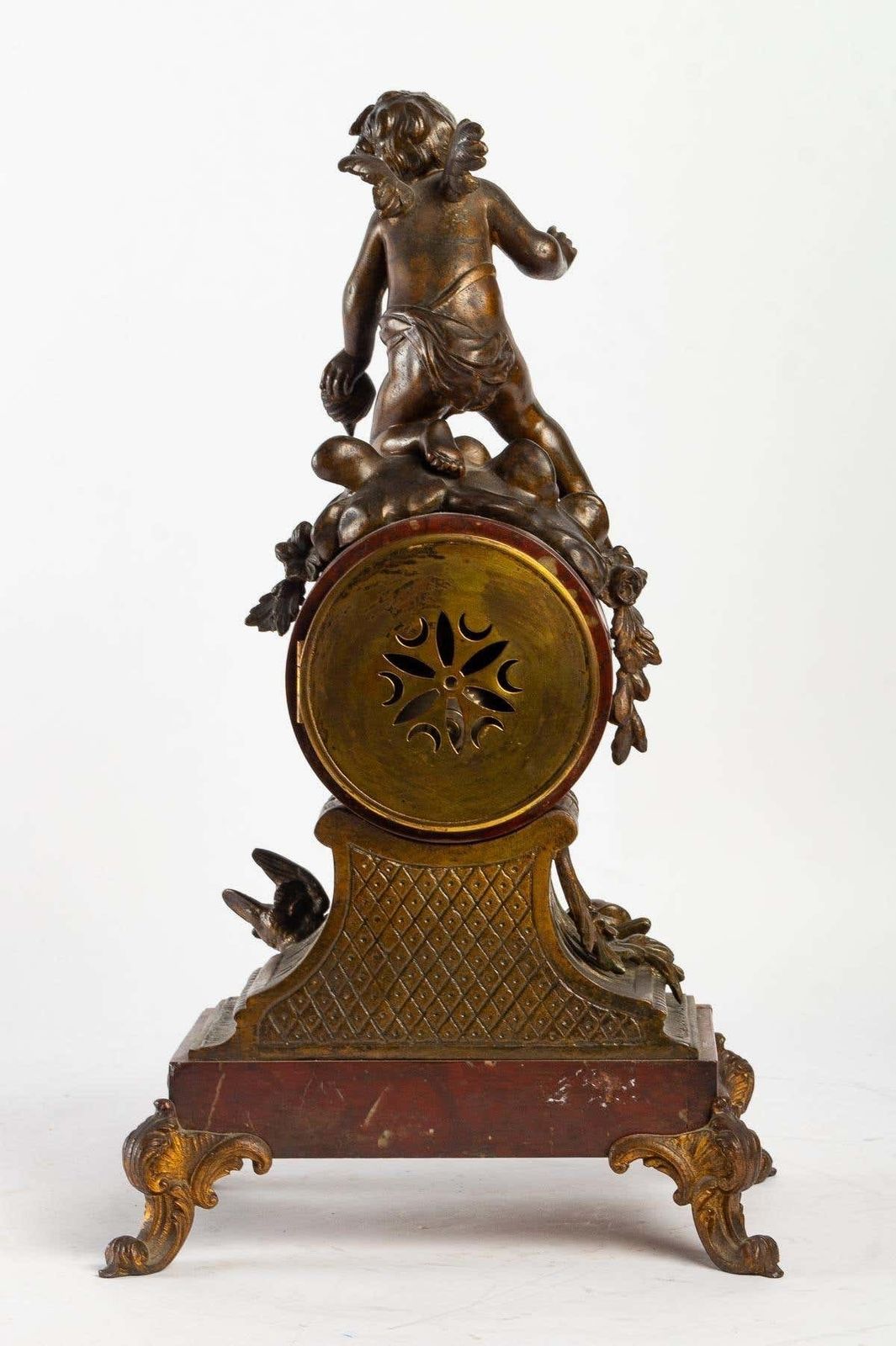 19th сentury Napoleon III Period Clock photo Home Decor