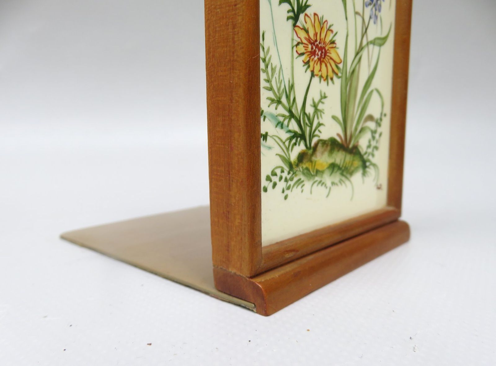 photo vinterior Meadow Flowers, Ilse Wehe, Painting, 1950s, Ceramics, Set Of 2