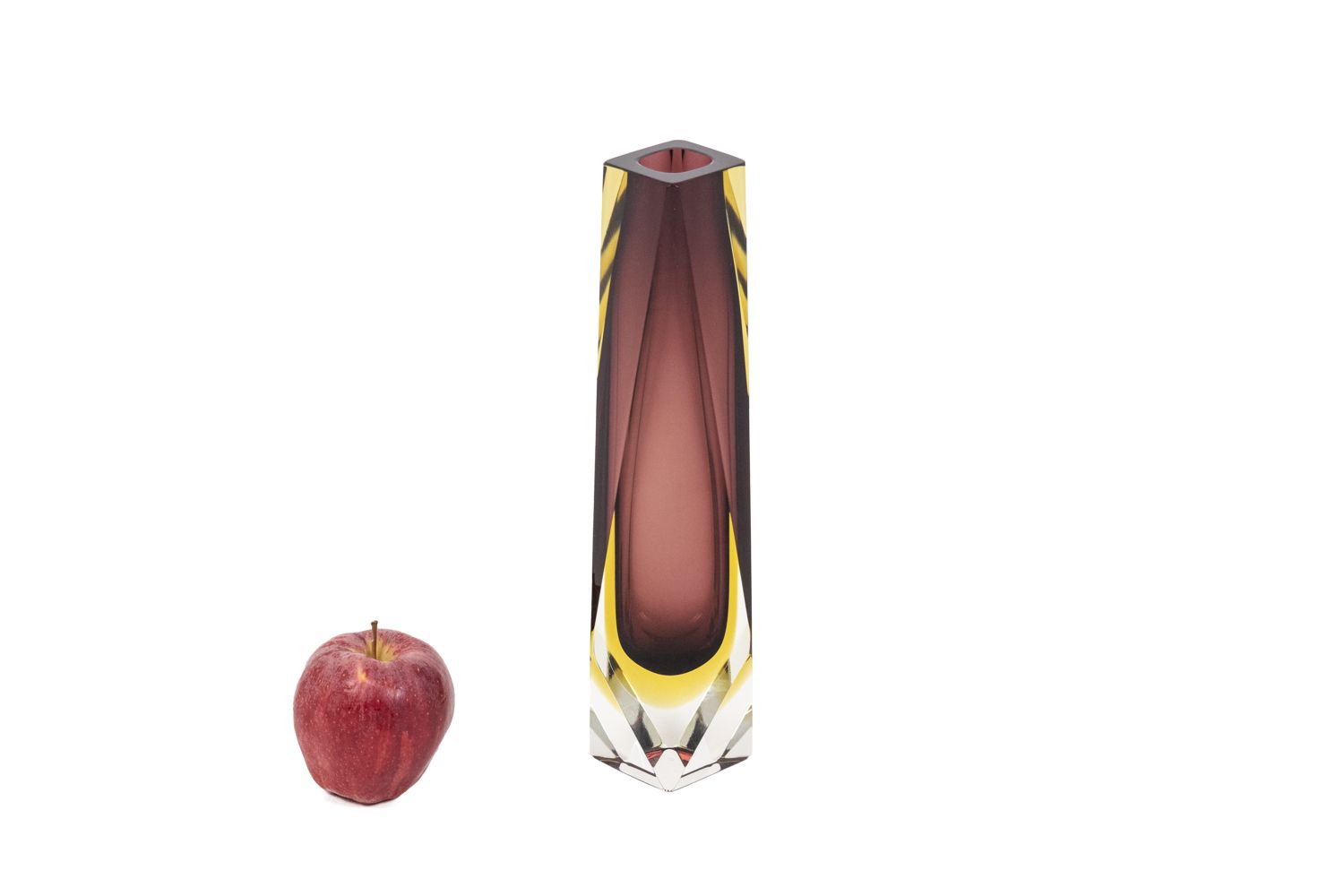 Flavio Poli For Luigi Mandruzzato, Sommerso Vase, 1950s photo buy