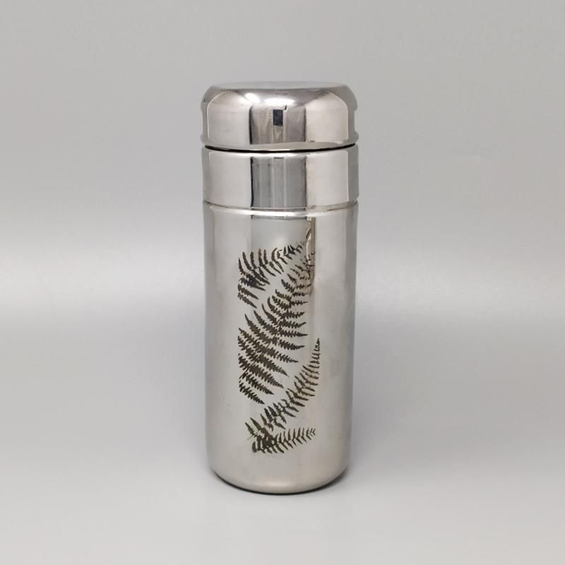 Astonishing Italian Sambonet Cocktail Shaker Graffiti Collection photo furniture