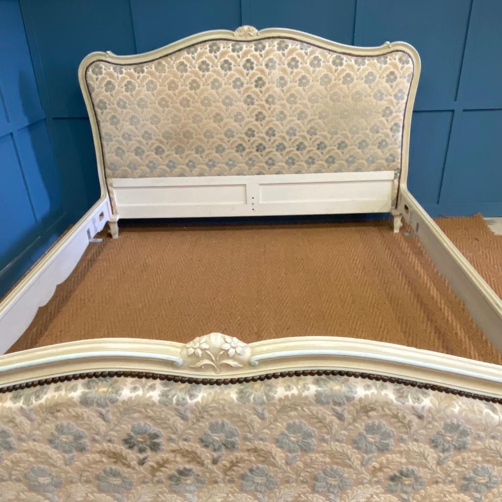 Super King   6ft Antique French Upholstered Bed photo 2875.0