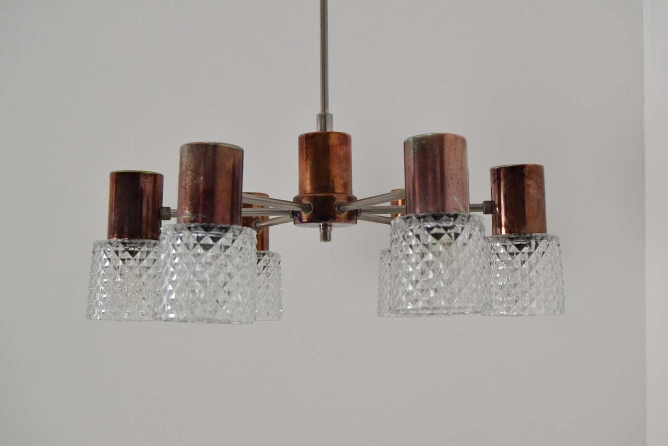 photo furniture Mid Century Chandelier By Kamenicky Senov,1960's