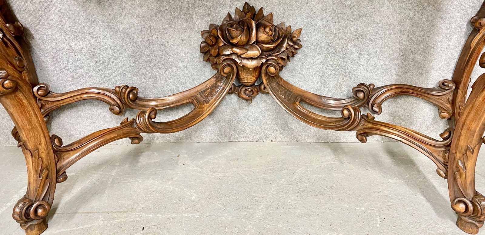 Stunning Antique Walnut Console Table photo 4345.0
