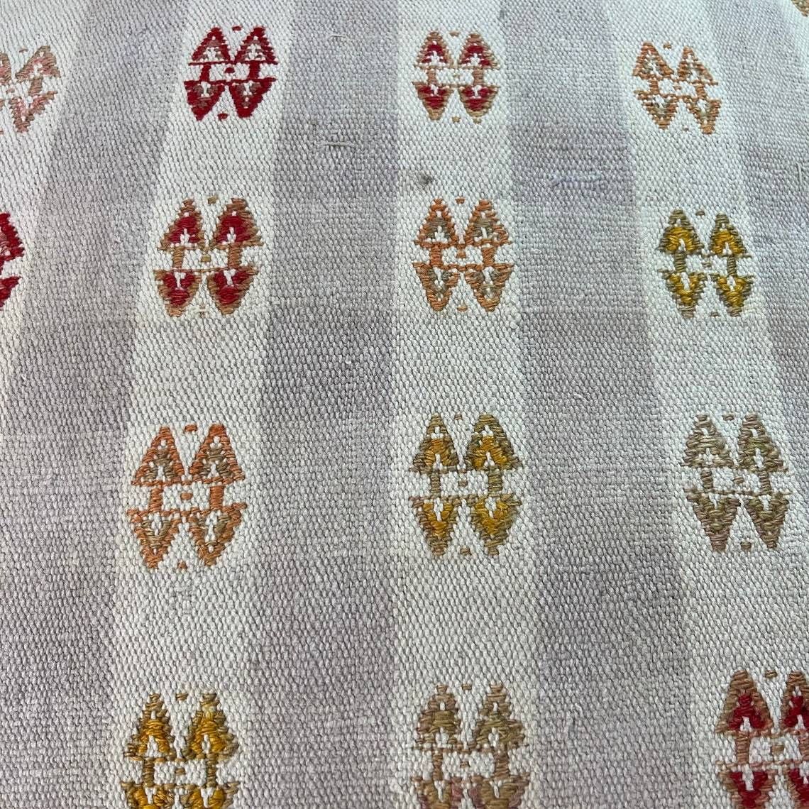 Anatolian Handwoven Kilim Pillow Cushion Cover Kilim Pillow Cover Tribal Pillow Ethnic Kelim Kissenbezug  60x60 Cm Kilim Cushion Cover photo Textiles