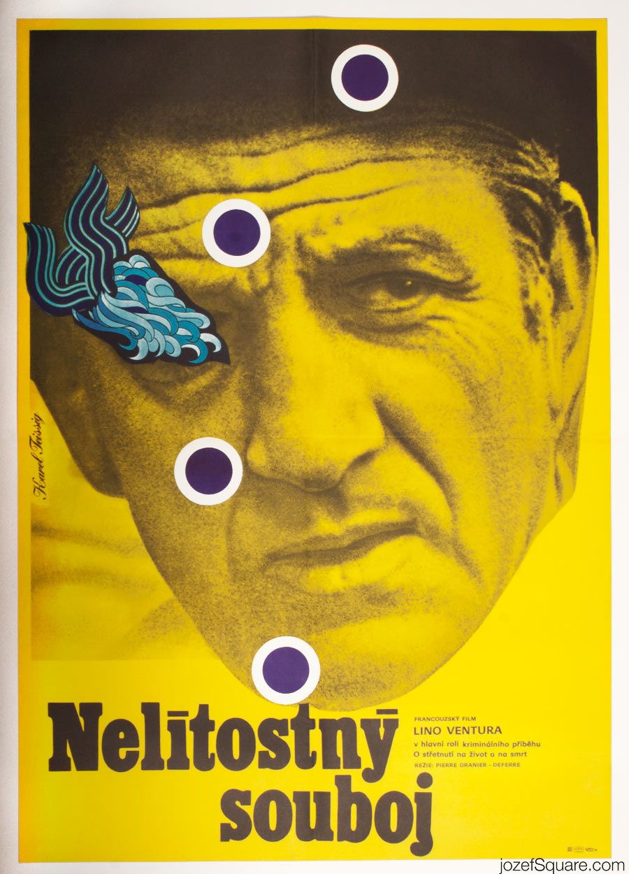 Movie Poster, The French Detective, Karel Teissig, 1978