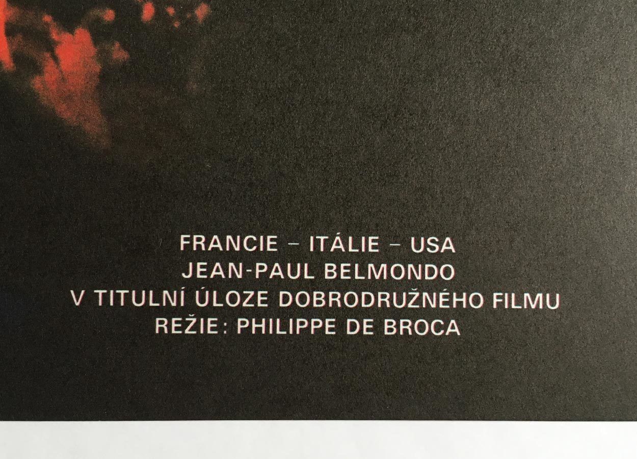 Movie Poster, Up To His Ears, Jan Tománek, 1986 photo furniture