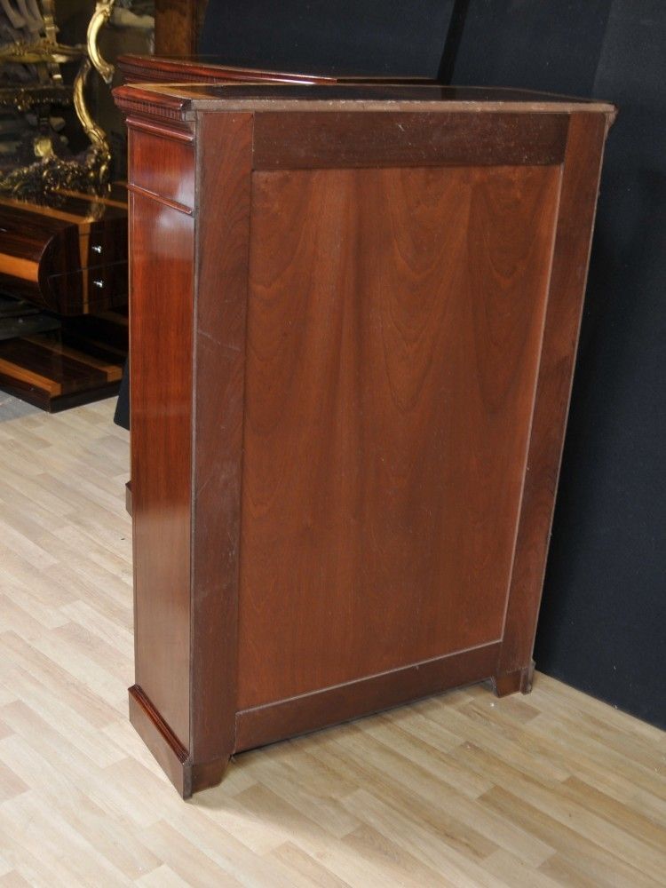 Furniture Pair Regency Adjustable Shelving Sheraton Inlay photo