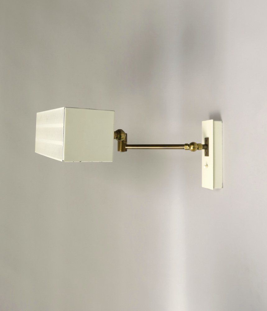 Beige Kubus Wall Lights By Max Bietenholz For Bünte & Remmler, 1960s, Set Of 2 photo Lighting