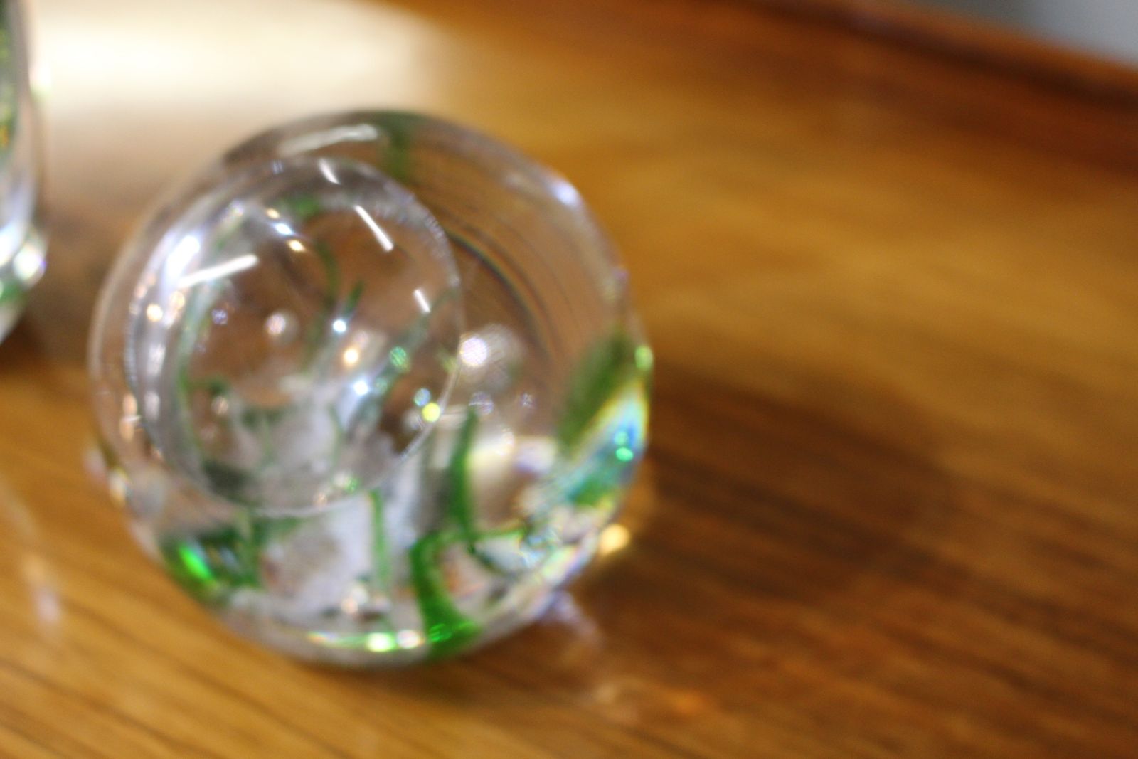 Kosta Glass Seaweed Paperweight Lh1809 By Vicke Lindstrand photo Home Decor