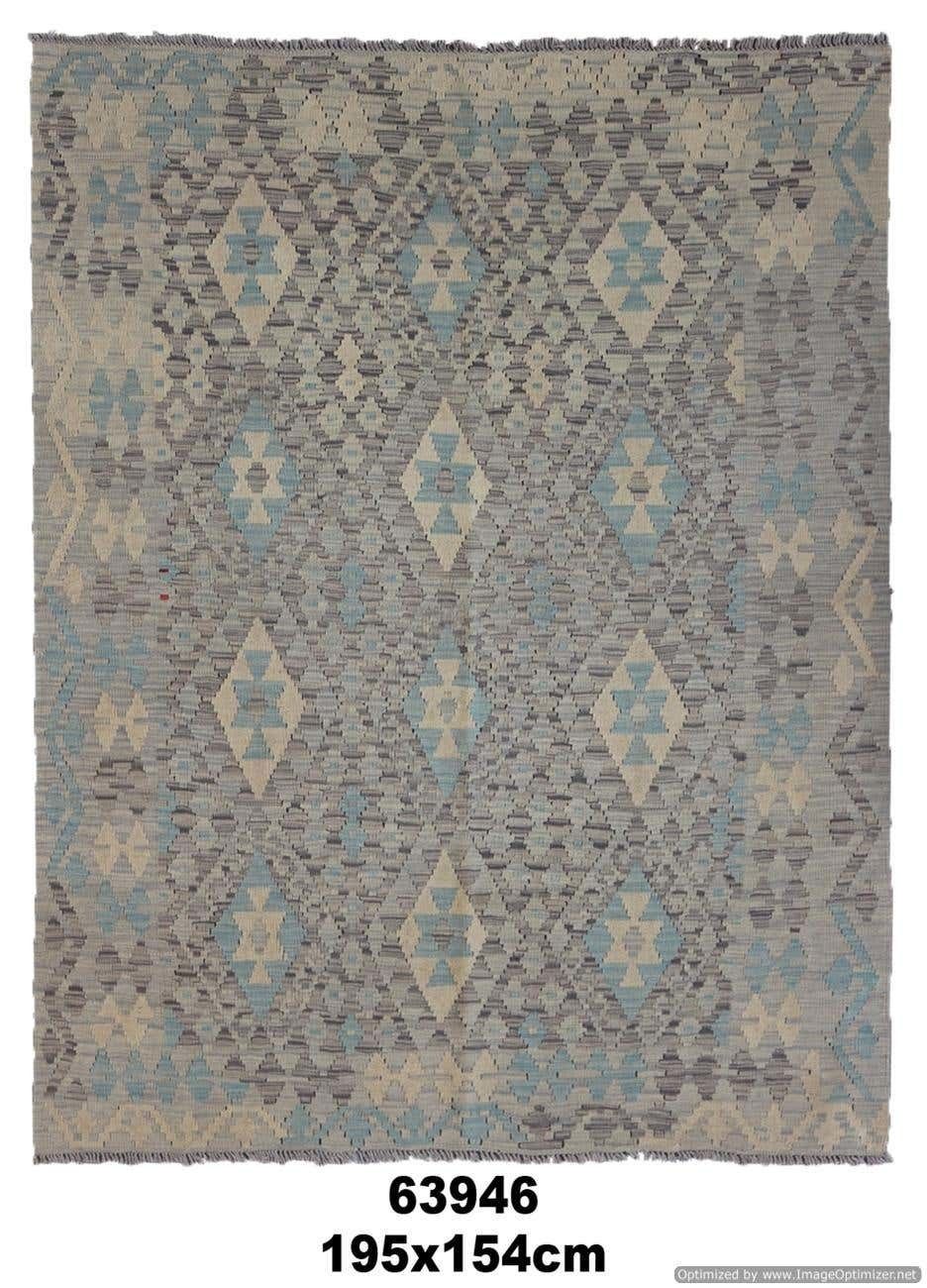 photo vinterior Scandinavian Style Kilim Rug Handmade Carpet Coffee Brown Geometric Rug