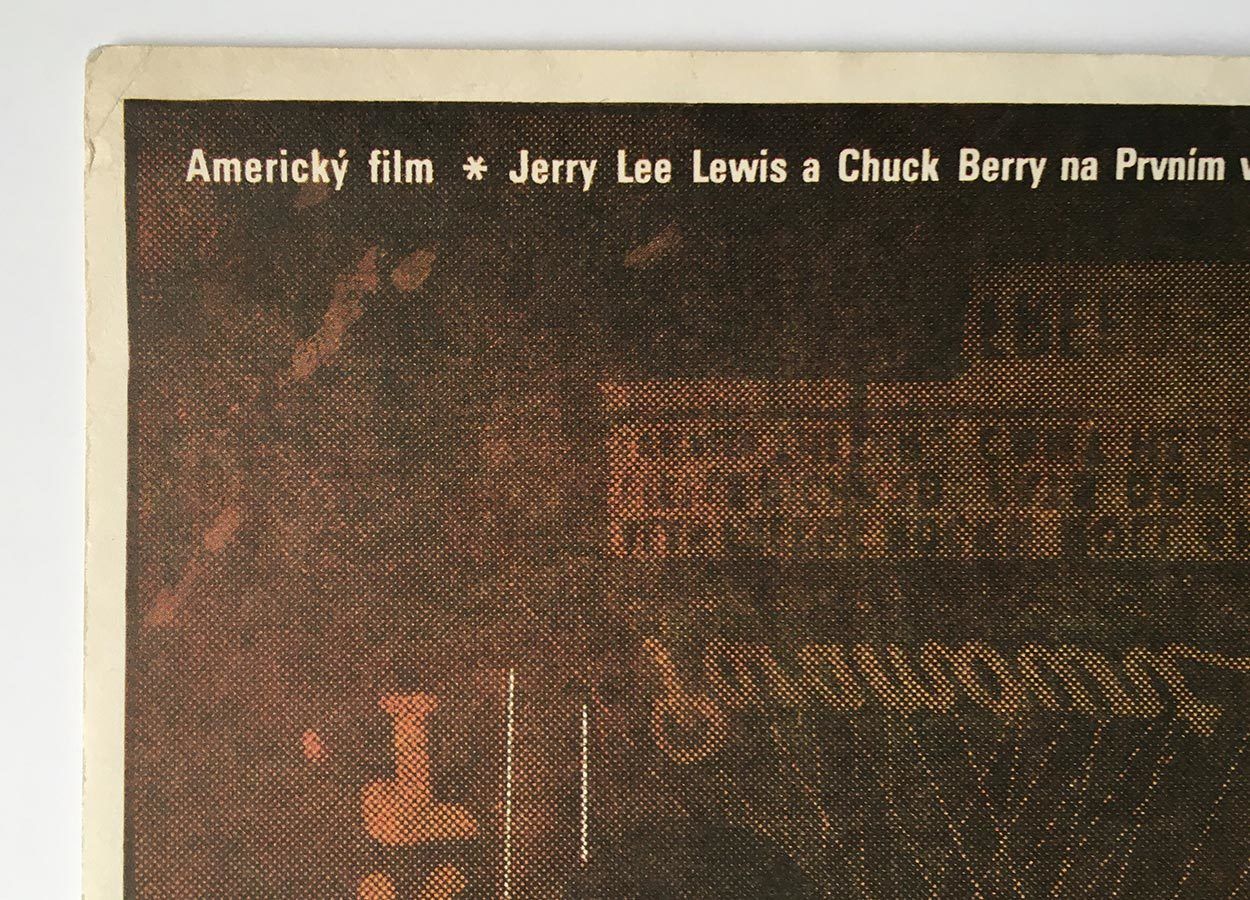 Movie Poster, American Hot Wax, Zdeněk Ziegler, 1981 photo furniture
