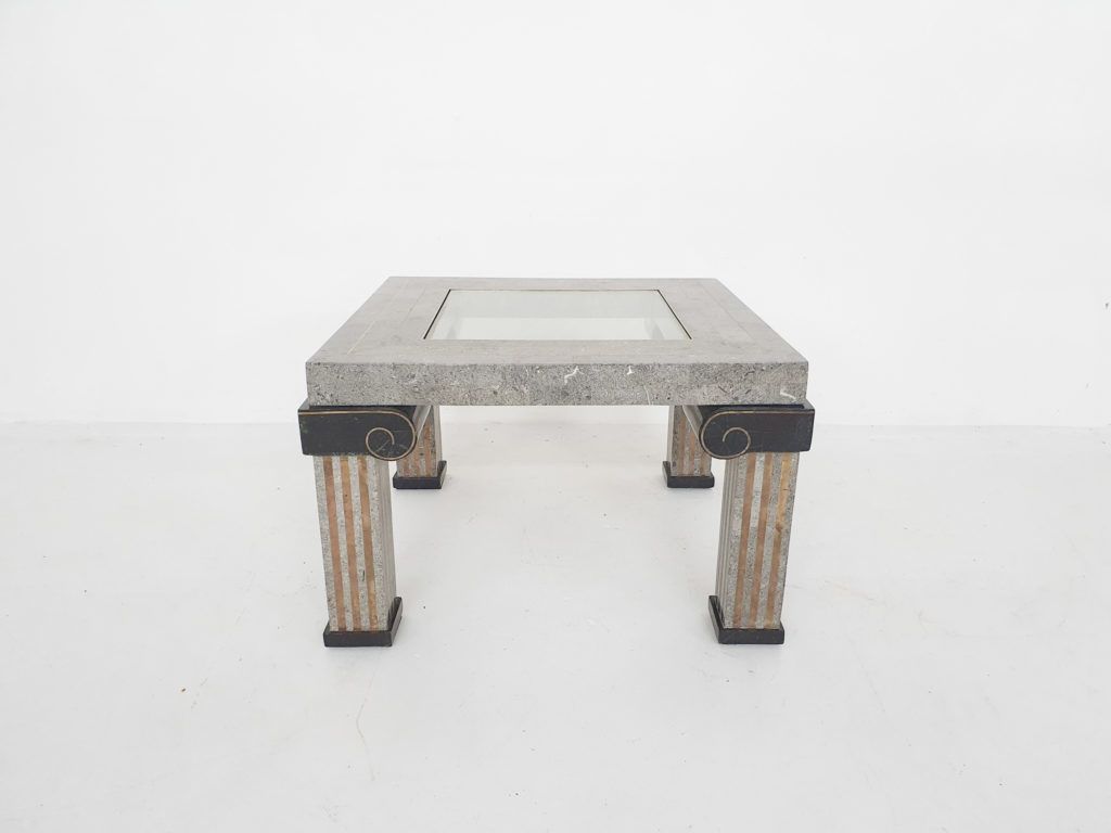 Maitland Smith Tesselated Coffee Table, U.S.A., Jaren 1980 photo furniture
