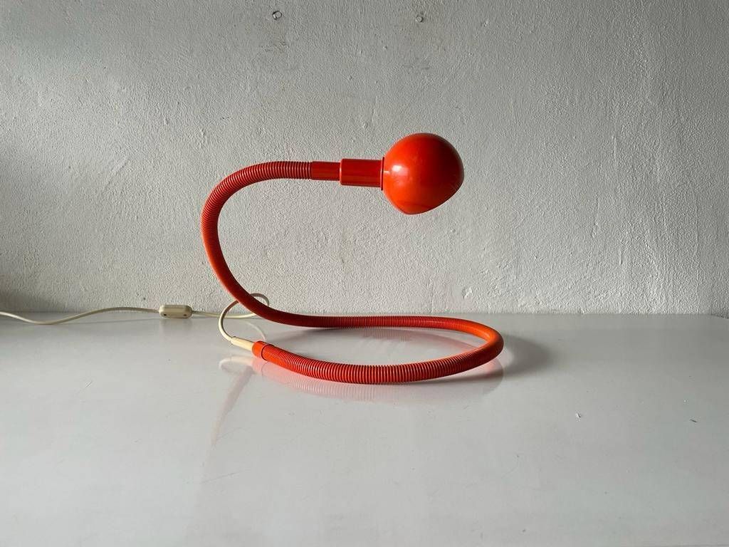 Italian Space Age Hebi Desk Lamp By Isao Hosoe For Valenti Luce, 1970s, Italy