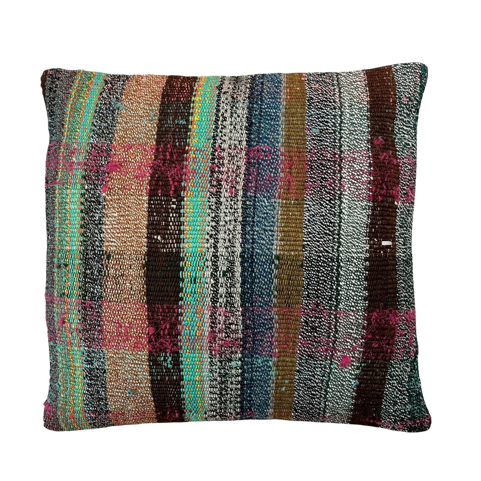 Kilim Pillow 60 X 60 Cm Tapis Kelim Kilim Pillow Cover ,Vintage Meditation Bench Kelim Teppich Boho Kilim Cushion Kilim Sofa Turkish Pillow