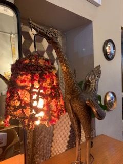 photo for sale Hand Made Bronze Garuda Lamp Made In Thailand