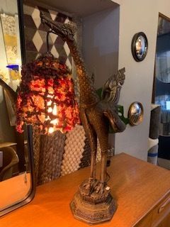695.0 Hand Made Bronze Garuda Lamp Made In Thailand photo