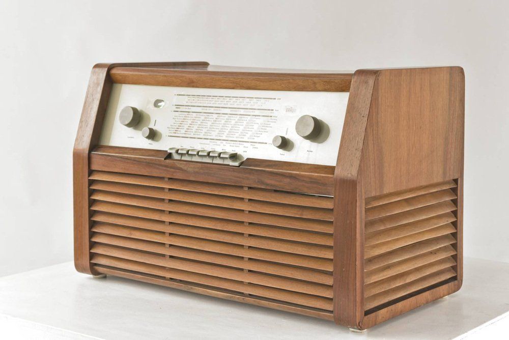 German Ts G Table Radio By Hans Gugelot And Helmut Müller Kühn For Braun Ag, 1955