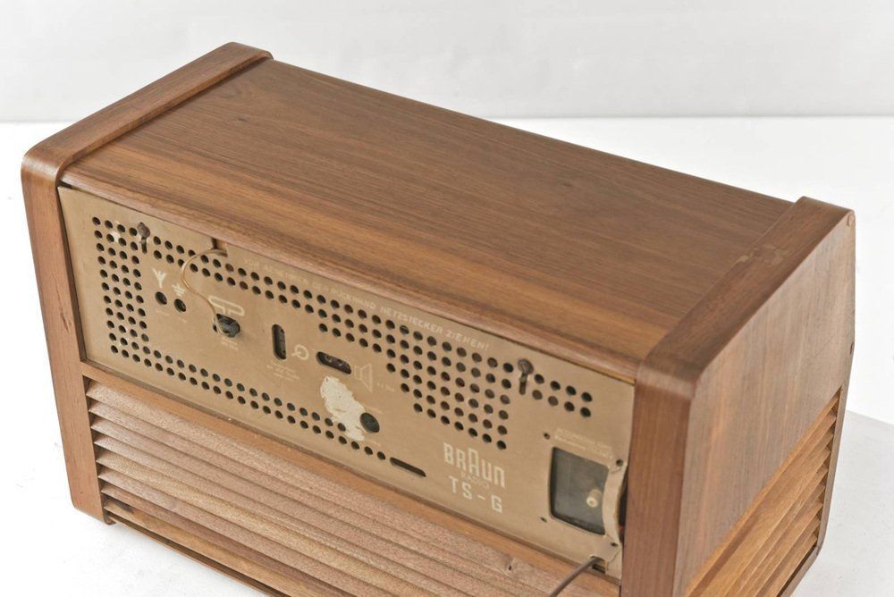 German Ts G Table Radio By Hans Gugelot And Helmut Müller Kühn For Braun Ag, 1955 photo vintage