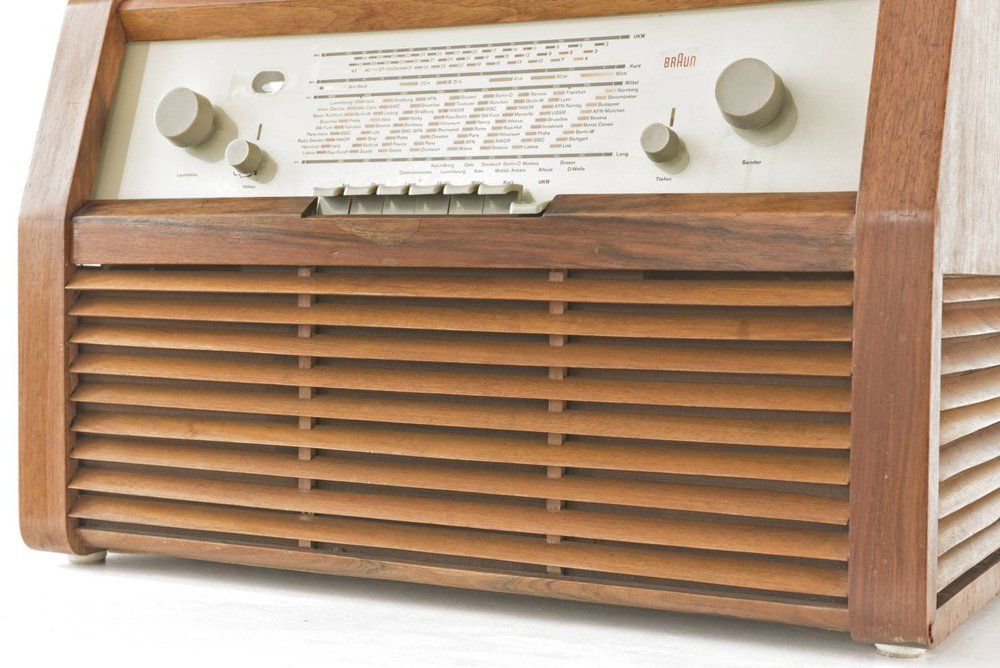 photo for sale German Ts G Table Radio By Hans Gugelot And Helmut Müller Kühn For Braun Ag, 1955