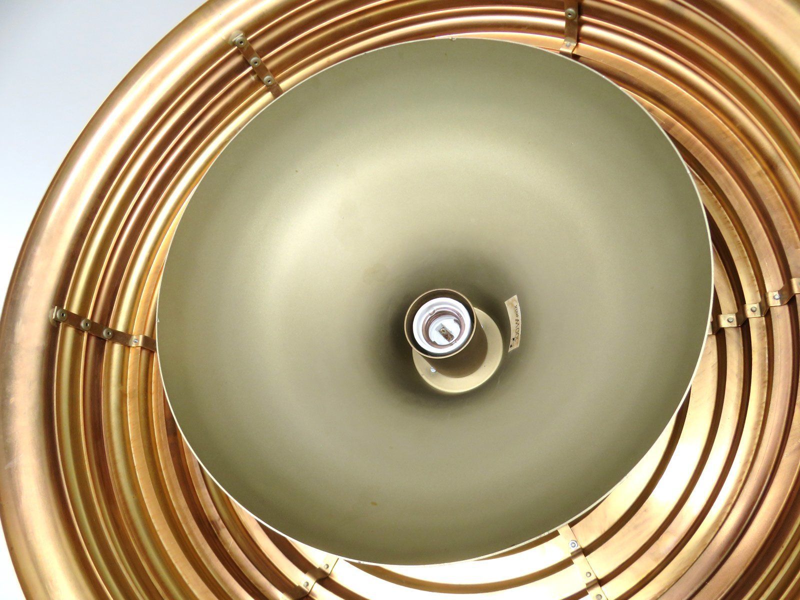 Lighting 5639/S Saturno Gold Plated Pendant Light By Kazuo Motozawa For Staff, 1970s photo