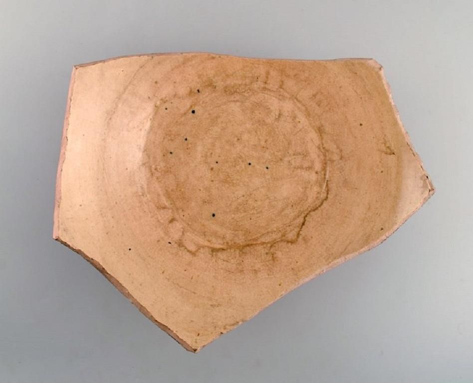 Emile Gallé For St. Clement, Nancy, Antique Art Nouveau Bowl In Faience photo vinterior