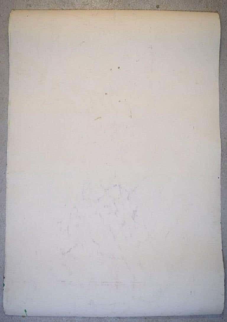 Ivy Lysdal, Mixed Media On Cardboard, Large Abstract Modernist Painting photo Art