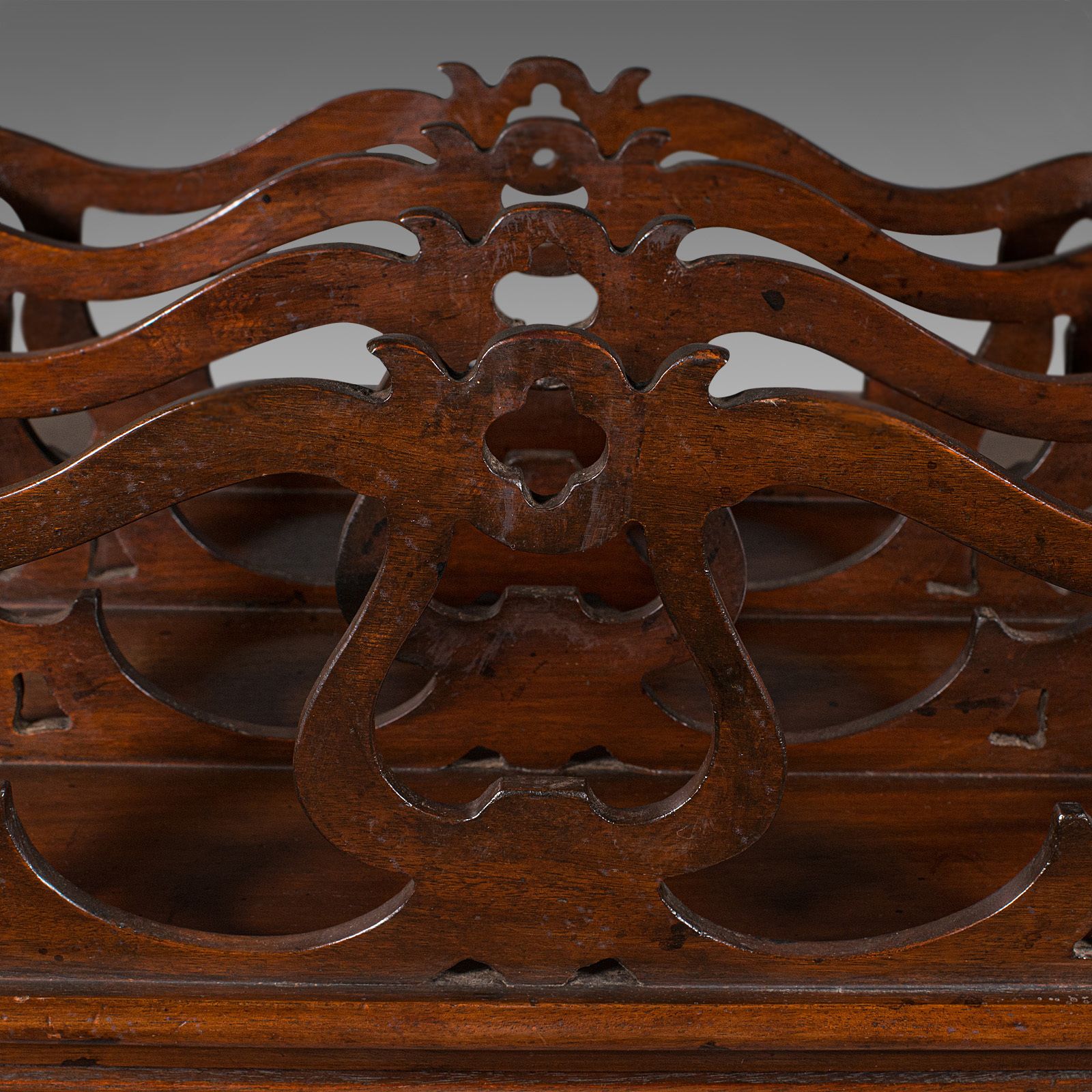 photo furniture Antique Canterbury Stand, English, Magazine, Newspaper Rack, C.1900