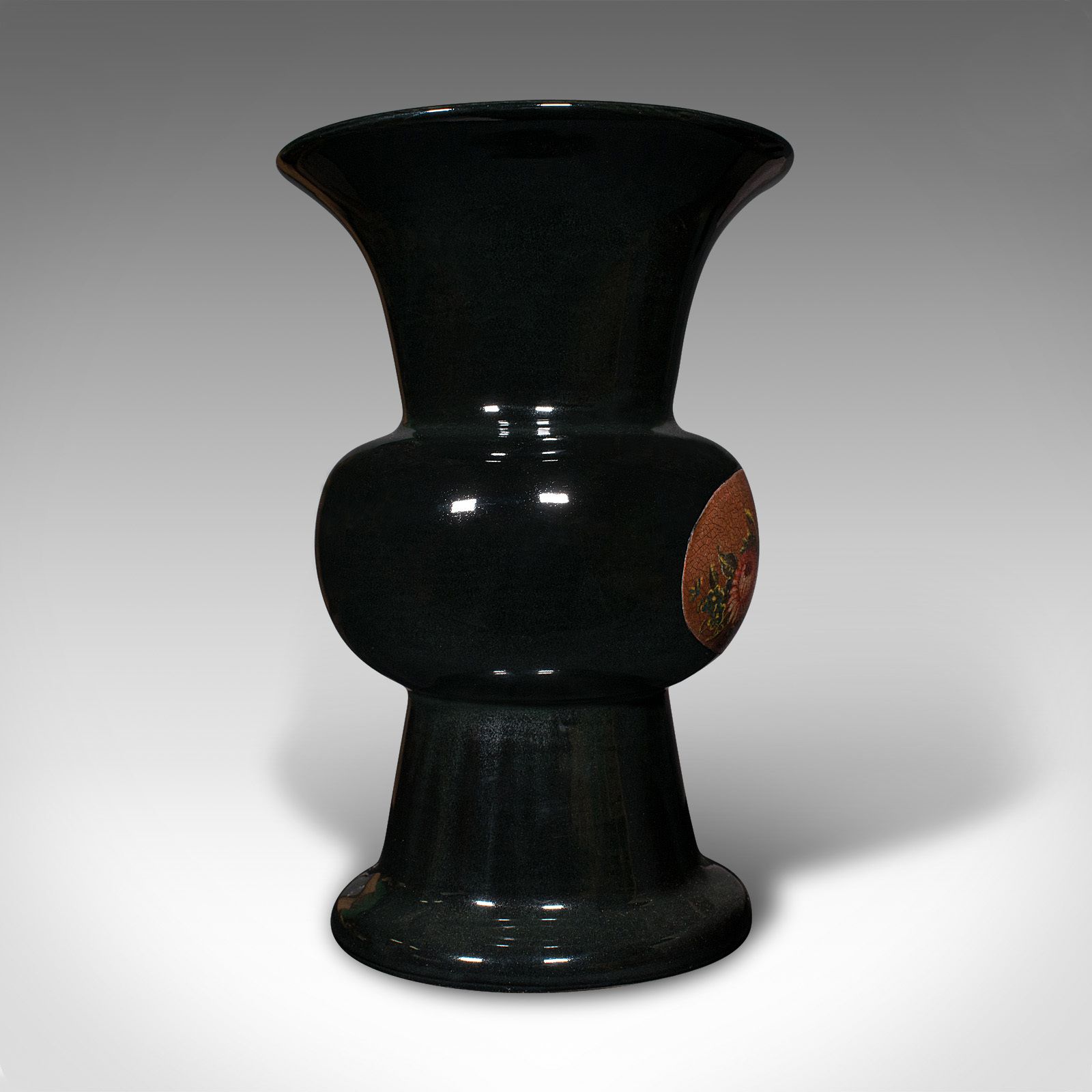 Antique Display Vase, English, Ceramic, Flower Urn, Ritual Form, 1910 photo for sale