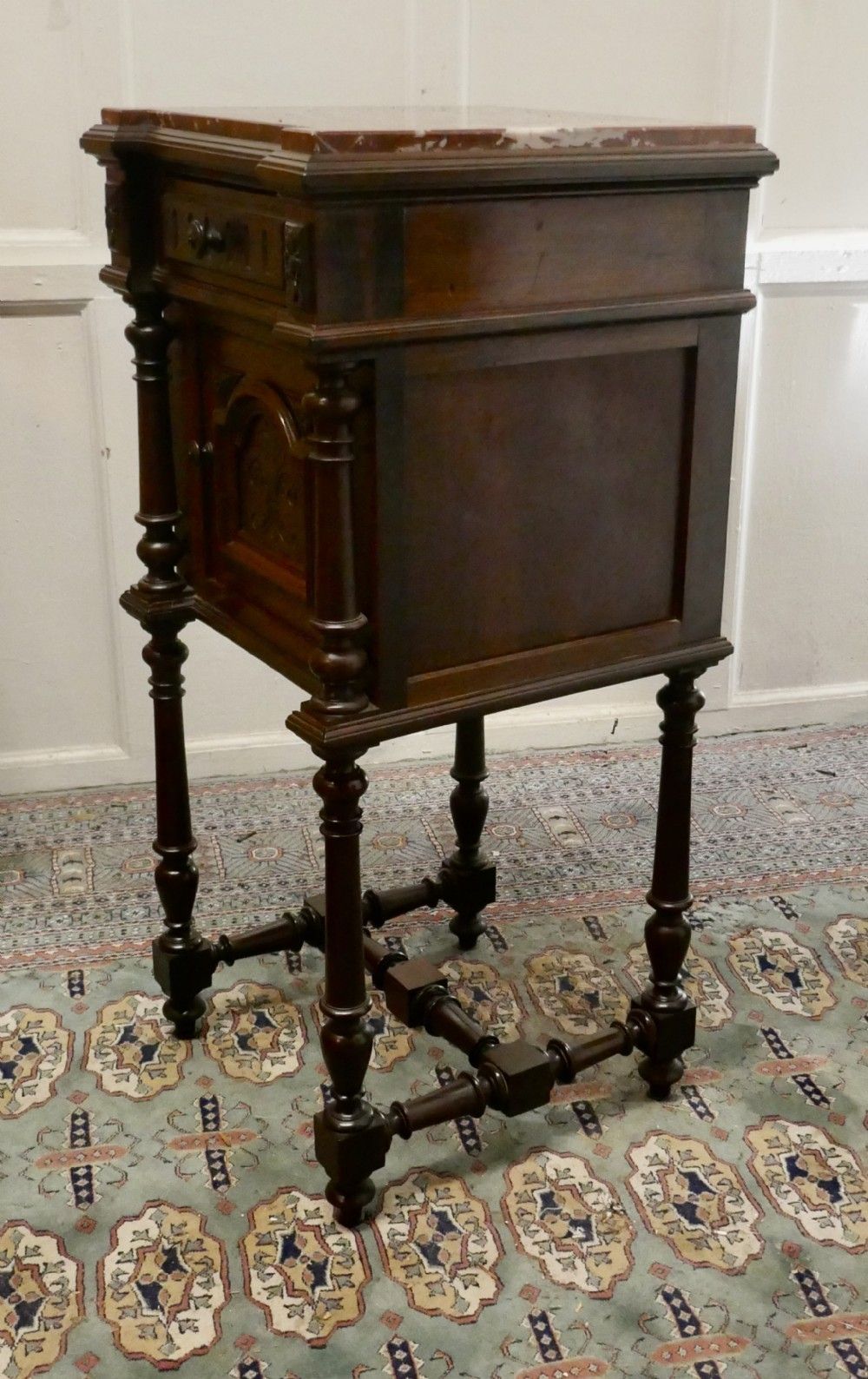 French Rosewood Night Table Or Side Cupboard photo 678.0