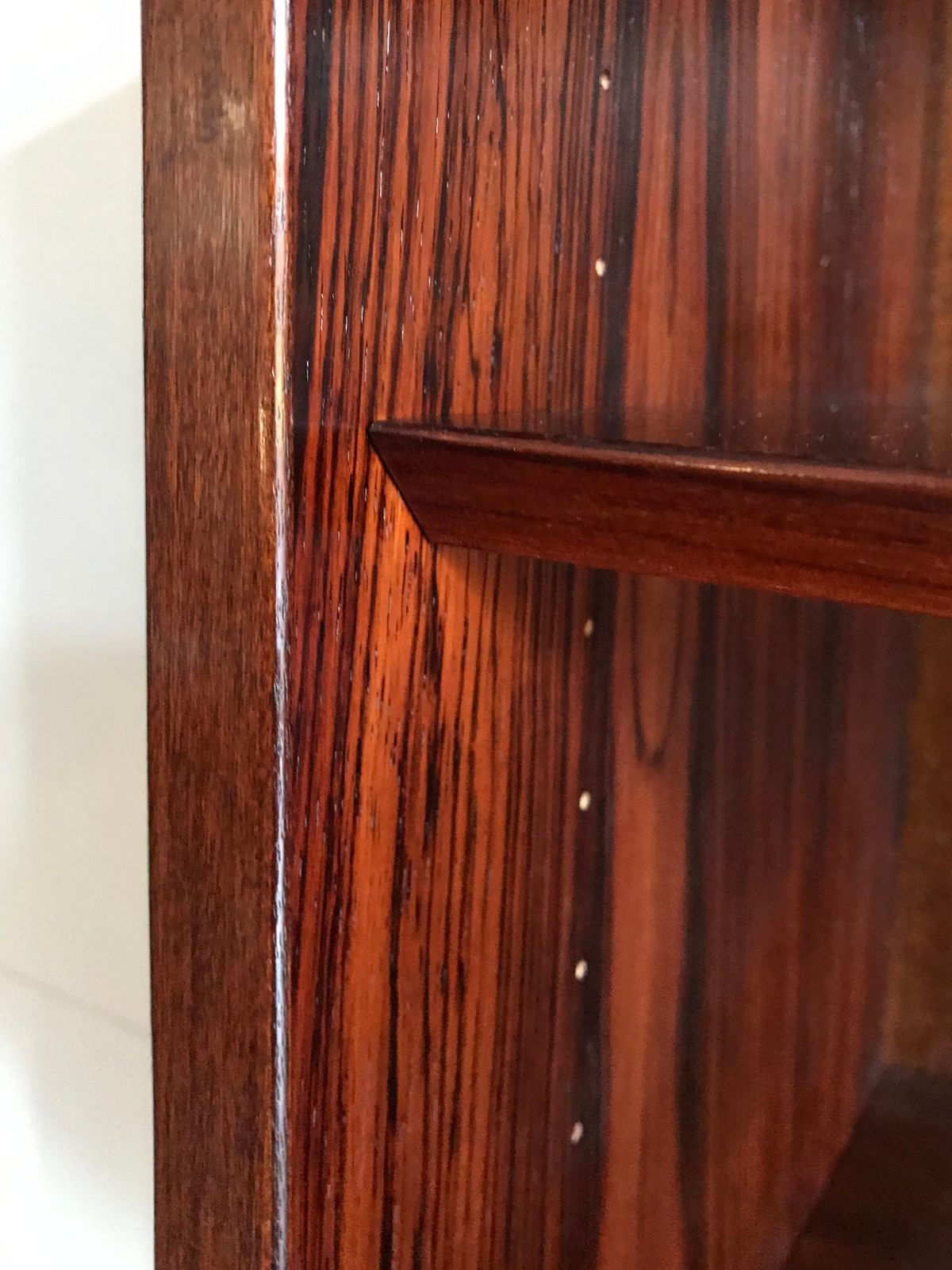 photo vinterior Scandinavian Dark Wood Bookcase Design Gunni Omann , 1960s