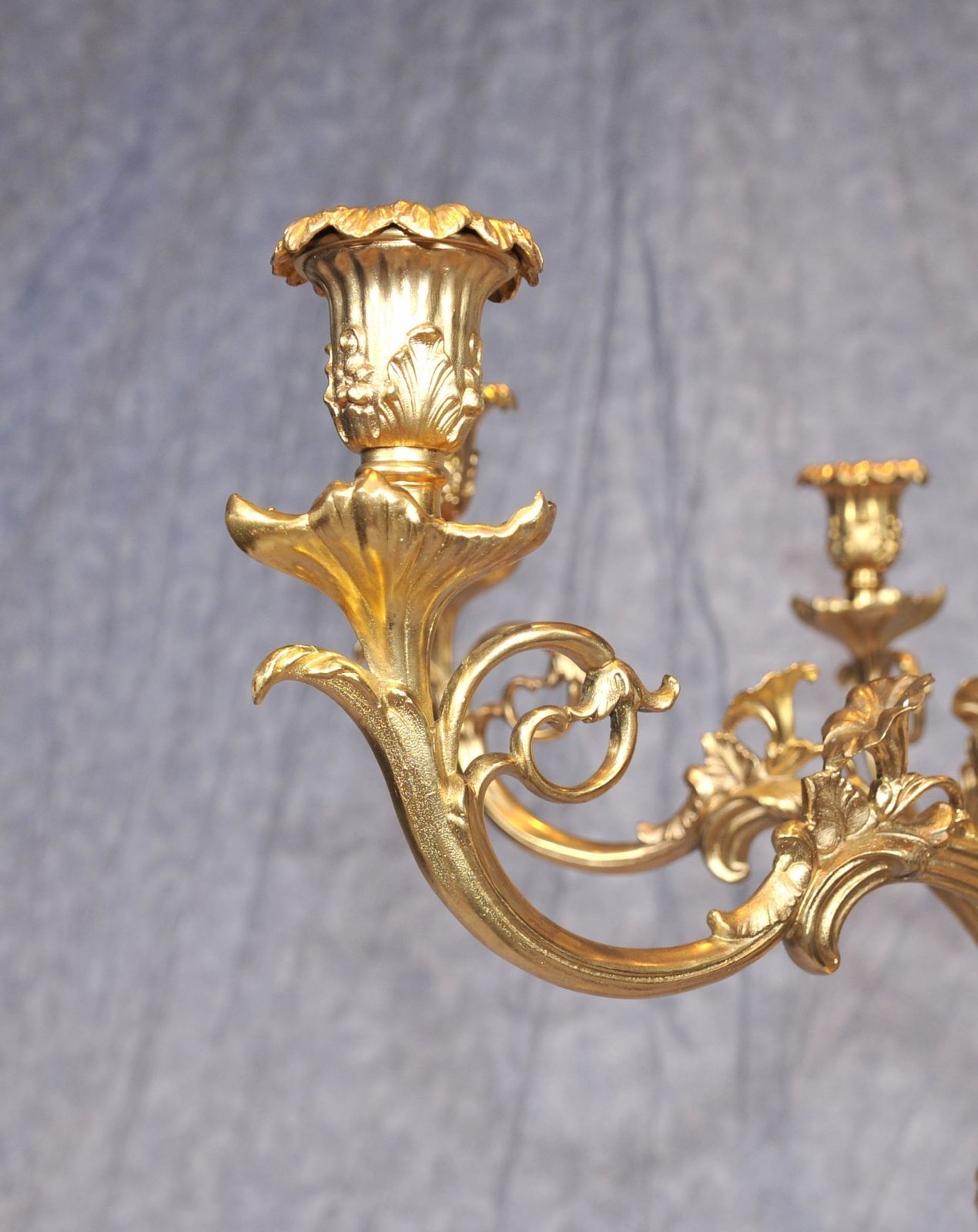 photo furniture Pair Candelabras   Gilt Antique Gilt Classic Candelabrum Paul Storr
