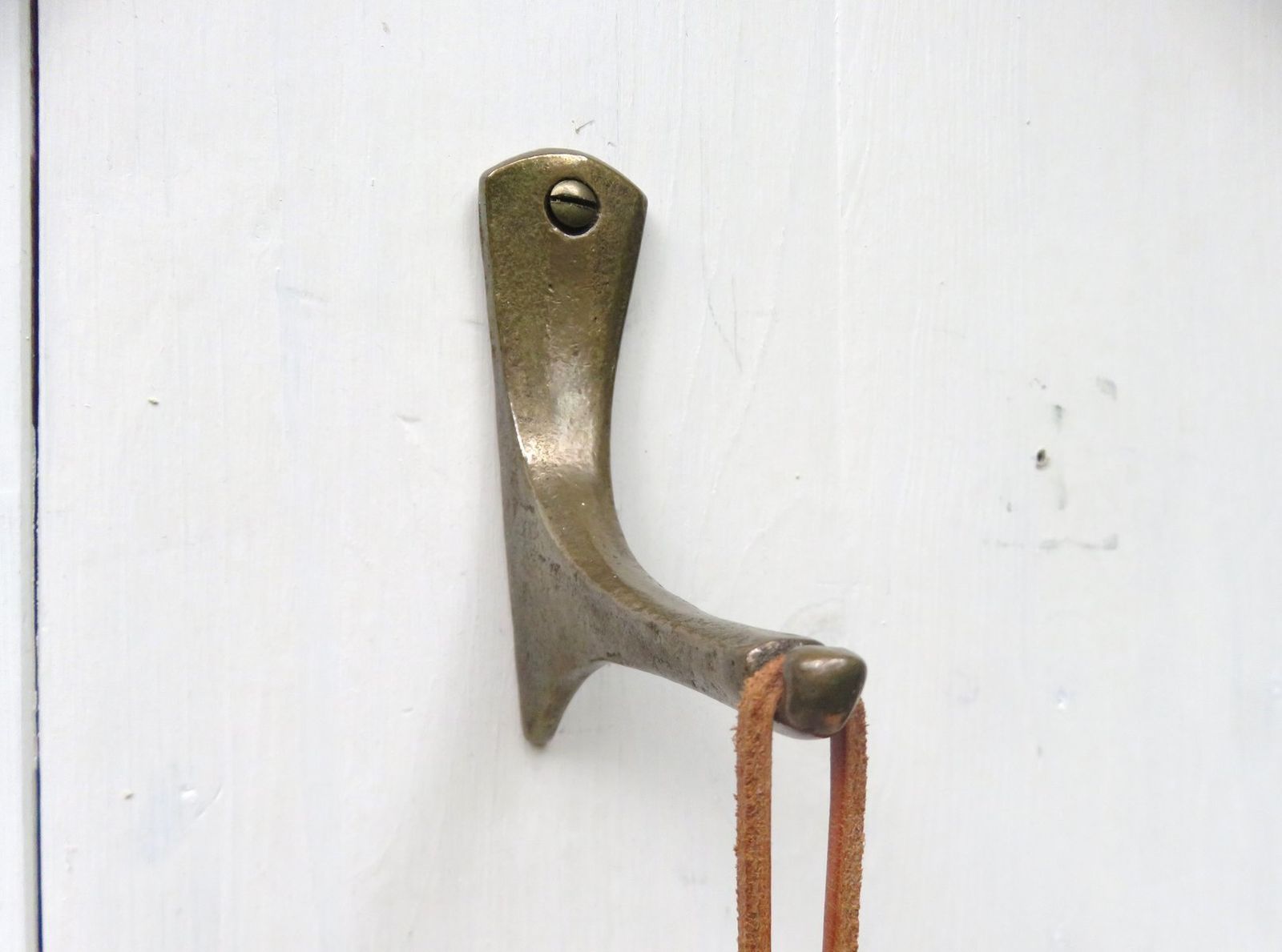 photo buy Bronze & Leather Door Bell, 1970s