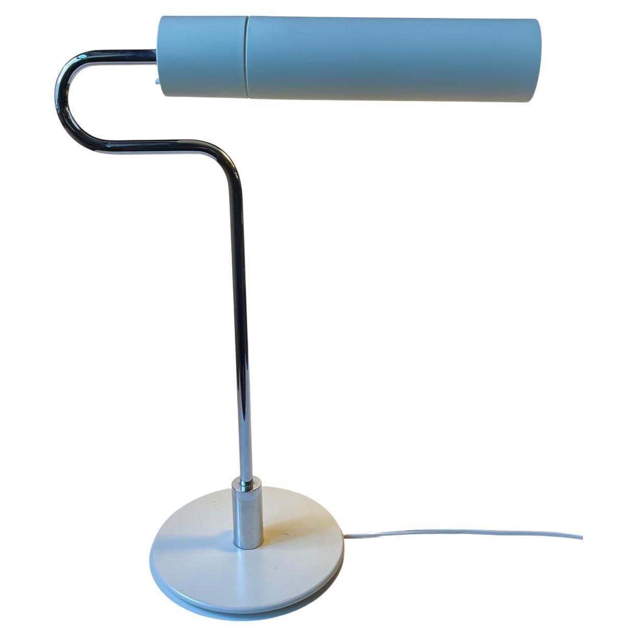 White Flamingo Minimalist Desk Lamp By Jørgen Møller For Royal Copenhagen