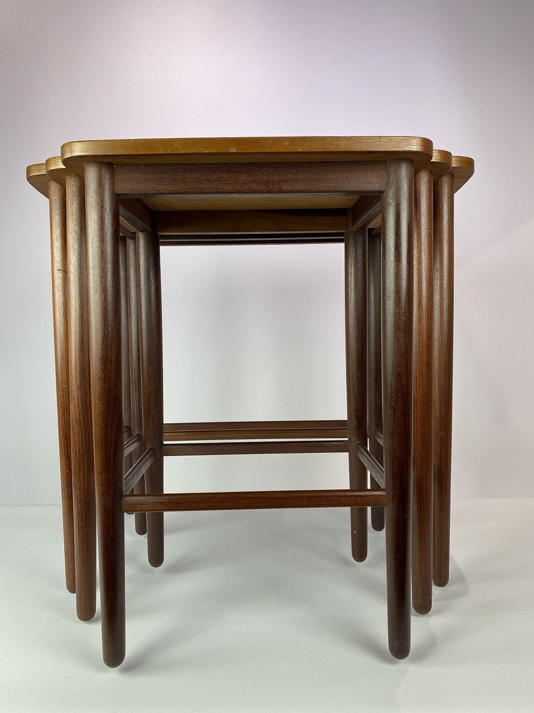 Set Of Nesting Tables In Teak Of Danish Design From The 1960s. photo furniture