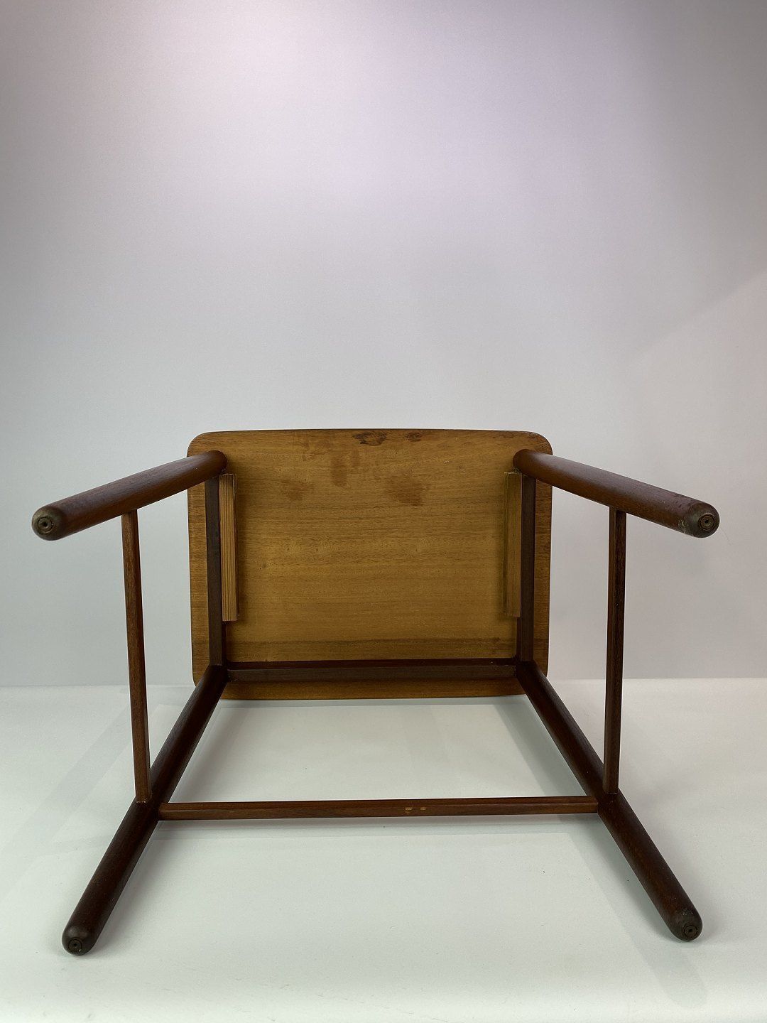Set Of Nesting Tables In Teak Of Danish Design From The 1960s. photo vintage