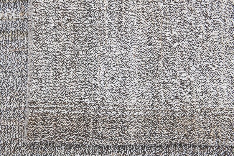 Vintage Turkish Kilim Area Rug  Oushak Handmade Wool Gray Carpet  Flatweave   Farmhouse Decor  One Of A Kind  Bohemian  Anatolia photo vintage