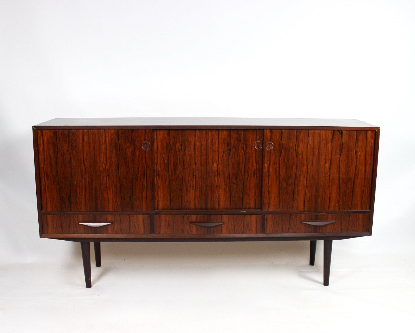 Sideboard In Rosewood Of Danish Design From The 1960s. photo furniture
