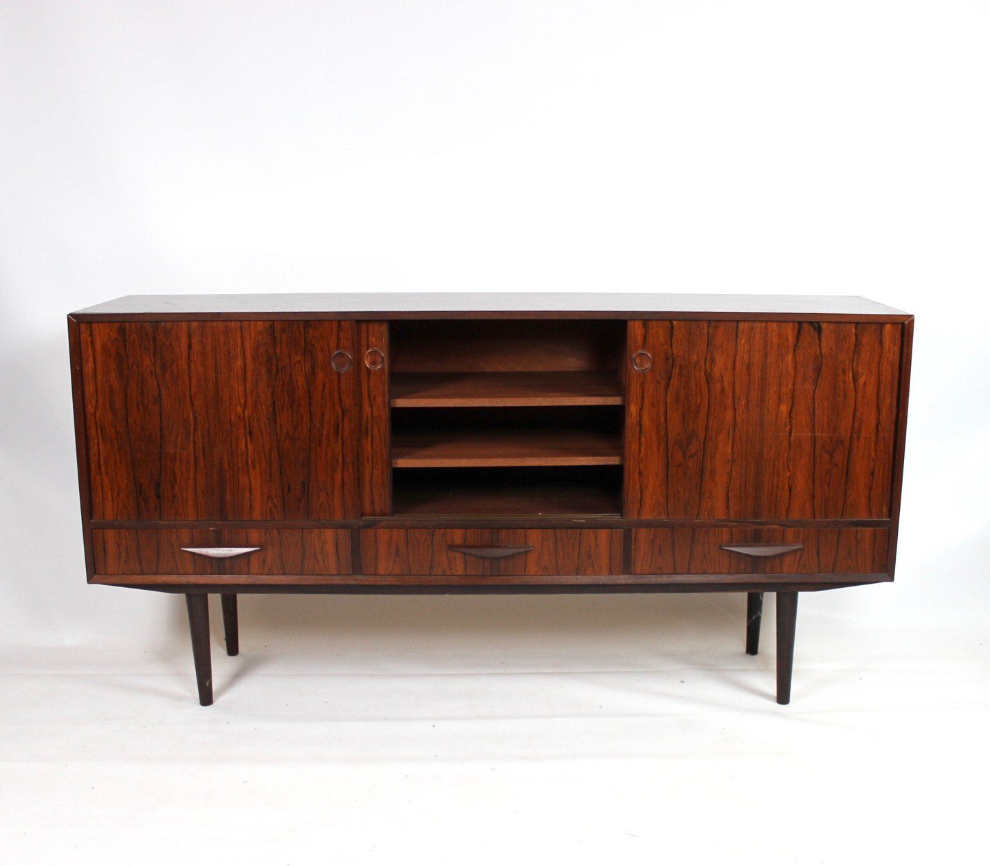 Sideboard In Rosewood Of Danish Design From The 1960s. photo for sale