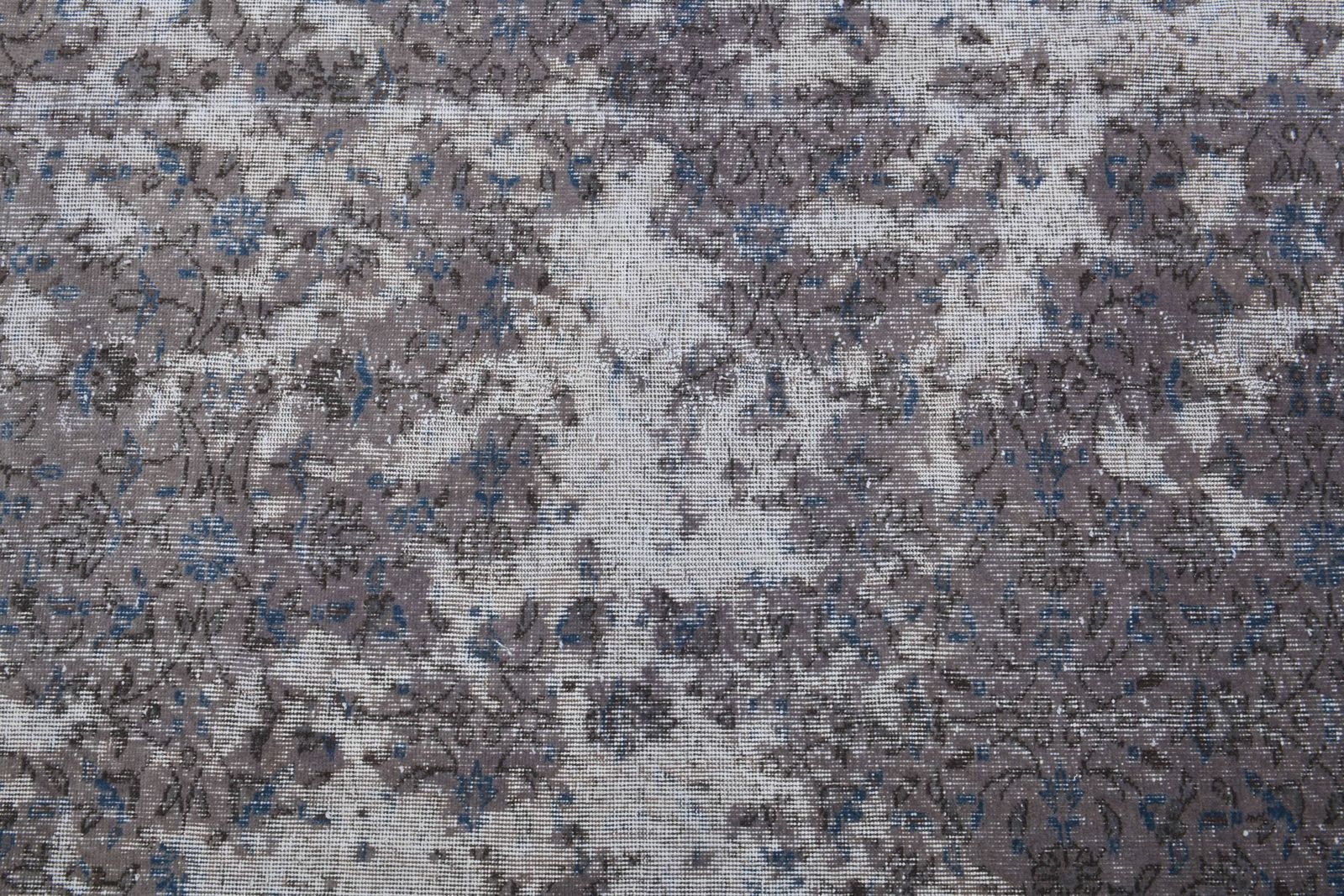 Antique Oriental Turkish Distressed Carpet, Oushak Handmade Wool Rug, Gray Neutral Area Rugs, Farmhouse Decor, One Of A Kind photo 1295.0