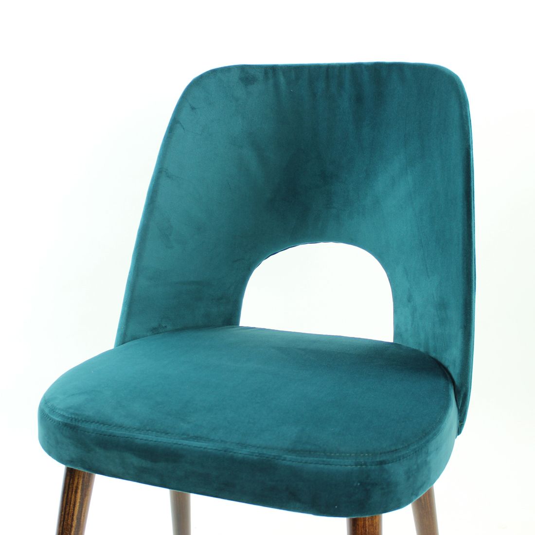 Dining Chairs By Oswald Haerdtl In Velvet For Ton, Czechoslovakia 1950s, Set Of 5 photo Furniture