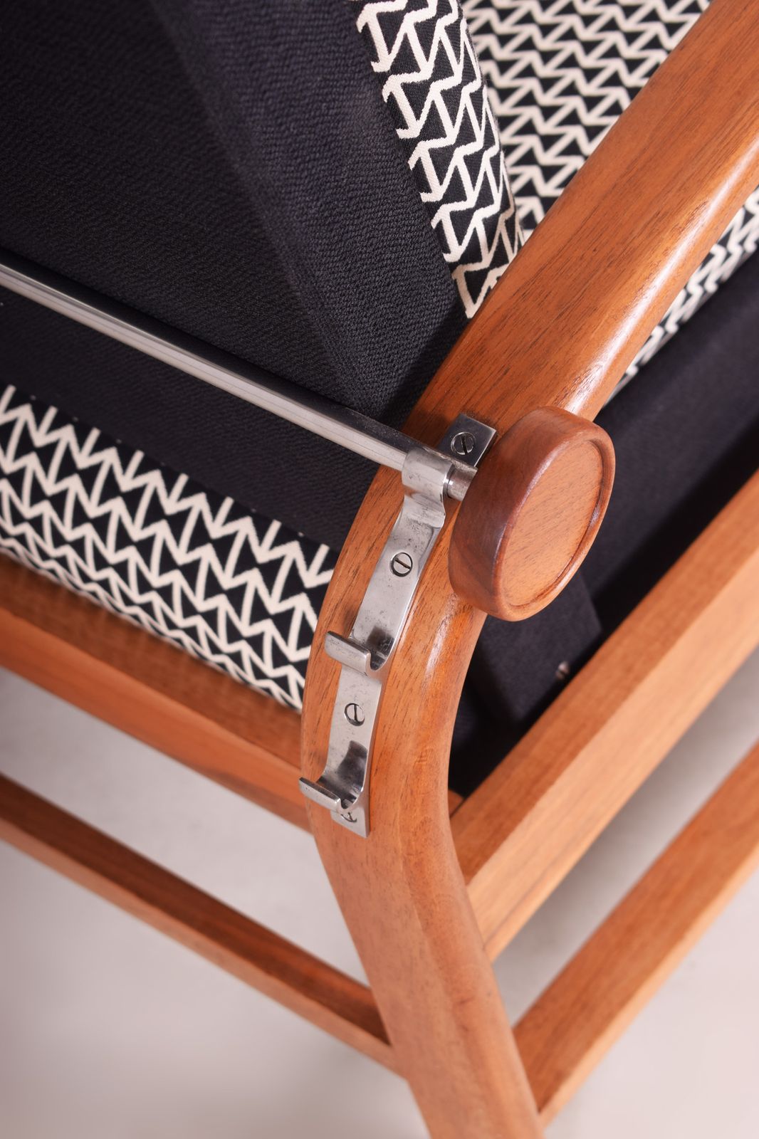 Art Deco Reclining Chair Made In 1930s Germany By Thonet. Restored Matte Finish photo for sale