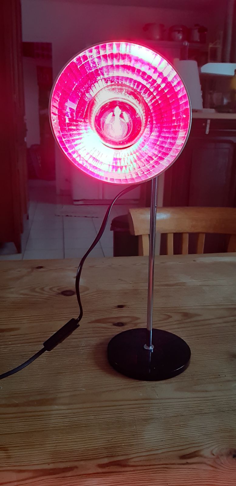 Vintage Lamp Adjustable In Height photo furniture