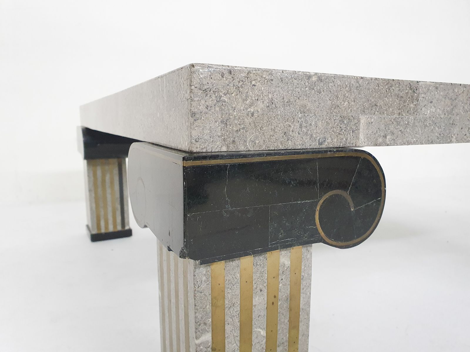 photo for sale Maitland Smith Attrb. Tesselated Coffee Table, U.S.A, Jaren 1980