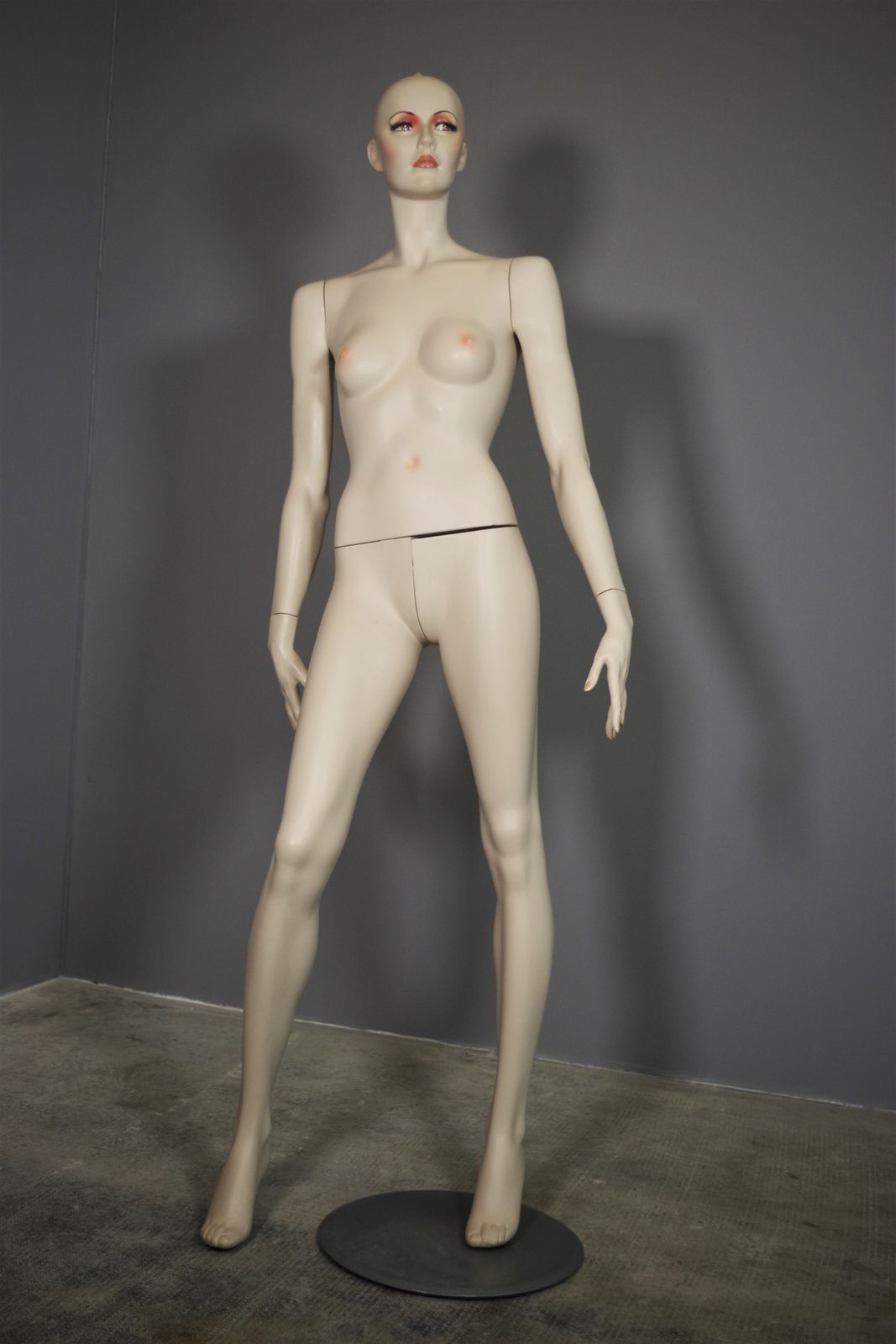 Woman Mannequin In Polypropylene 70s